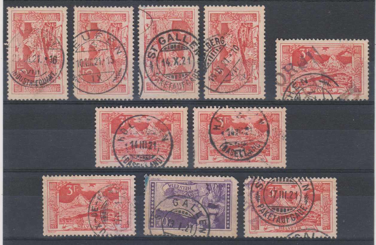 Switzerland Stamps sale SAA PHILATELIC NET