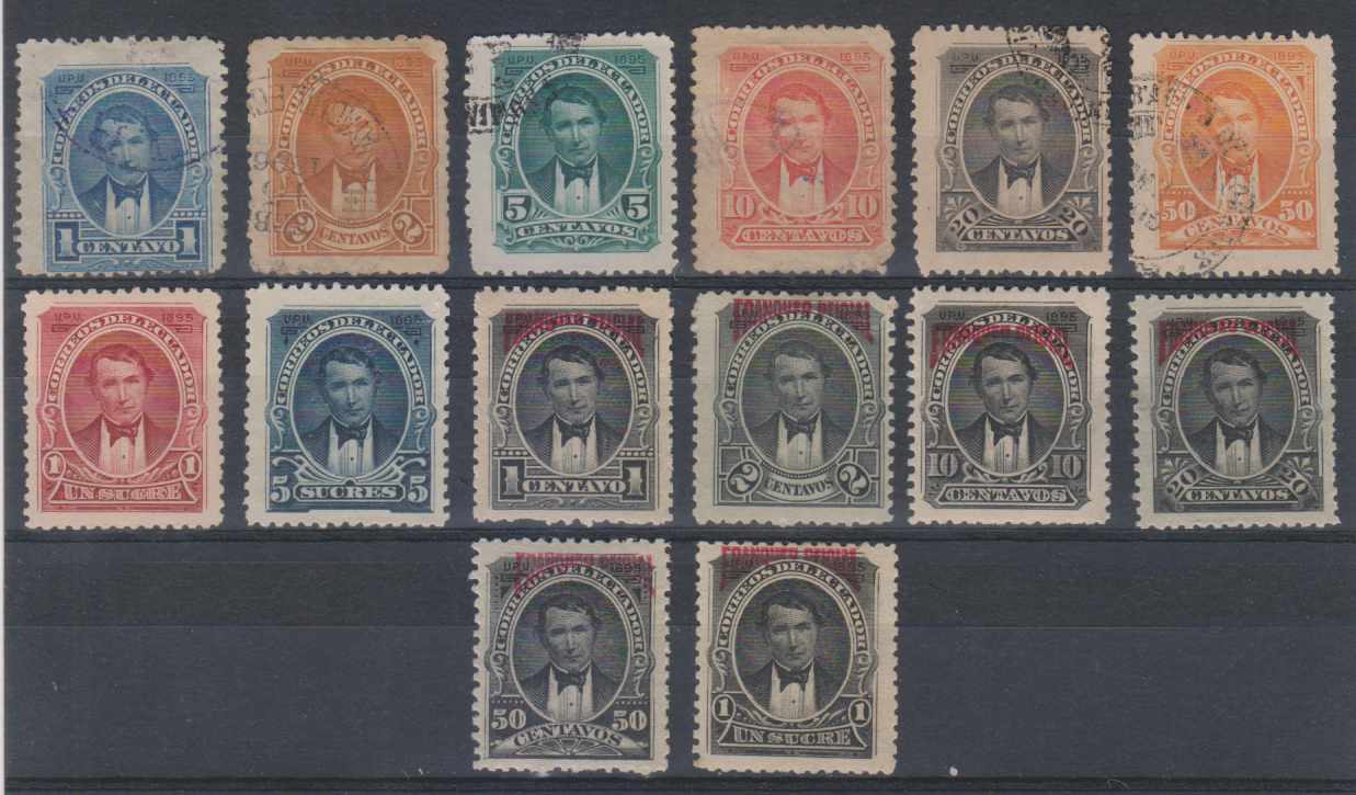 Ecuador Stamps sale SAA PHILATELIC NET