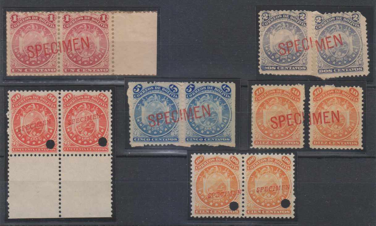 Bolivia Stamps sale SAA PHILATELIC NET