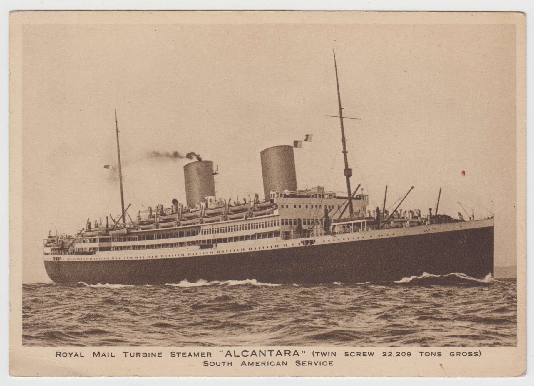 Great Britain 1914 — Maritime Mail