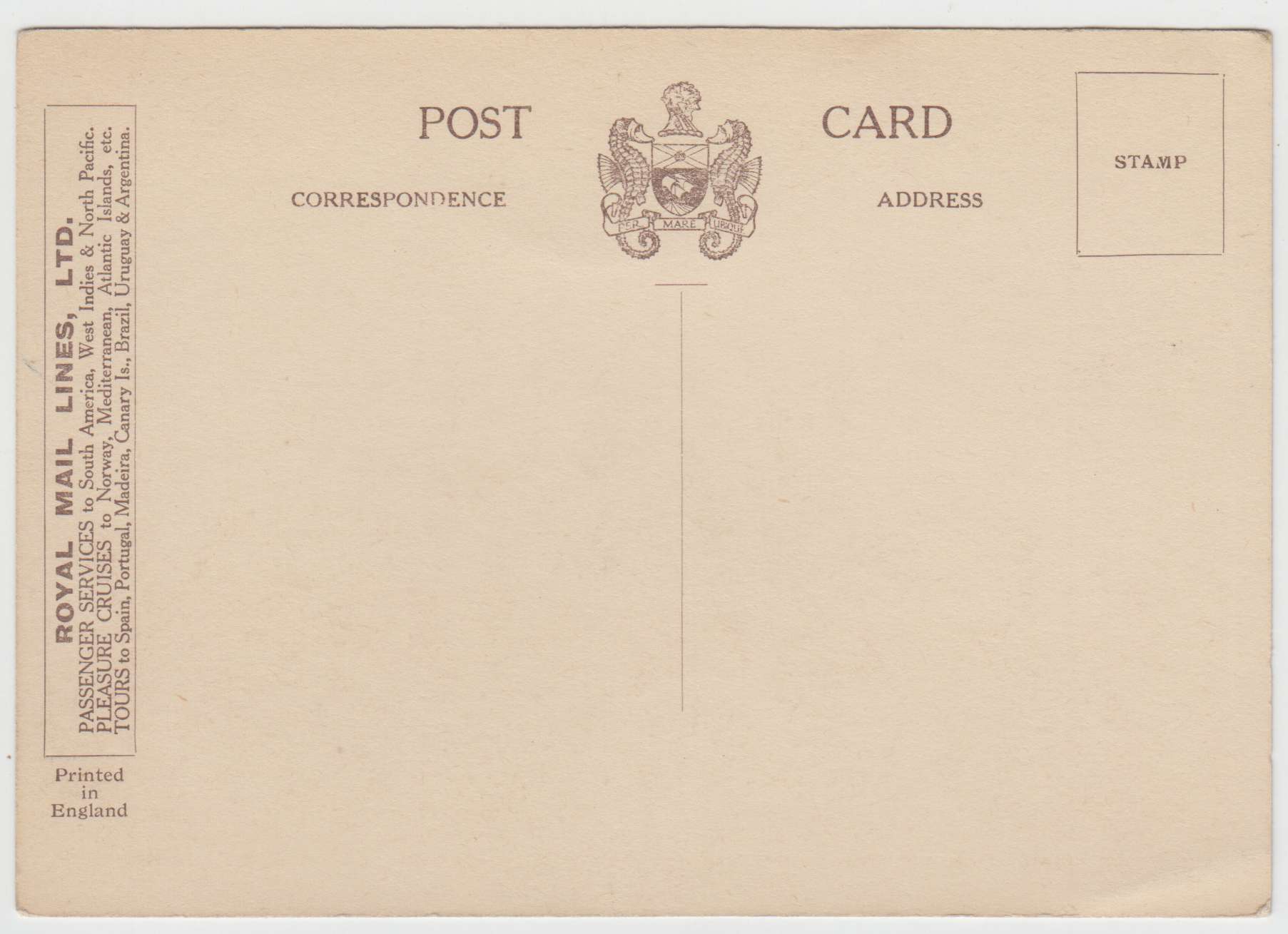 Great Britain 1914 — Maritime Mail