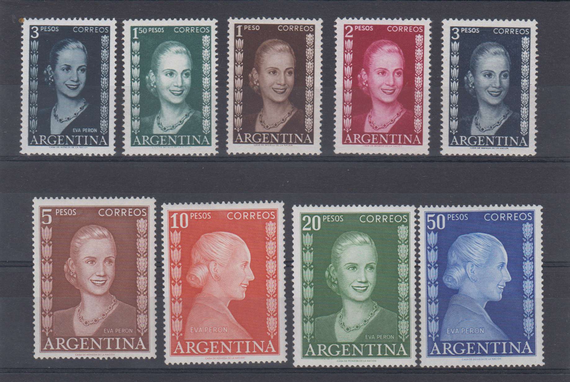 Argentina 1952 — Eva Peron