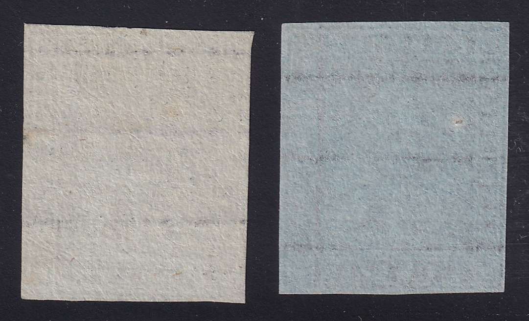Italy 1851 — Scott 7 & 7a